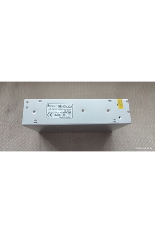 12 Volt 20 Amper Fanlı Kamera Ve Led Trafosu