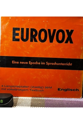Eurovox Englisch - Eine Neue Epoche Im Sprachunterricht 4 Langspielplatten Lp Set