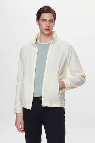 D's Damat Slim Fit Ekru Gizlenebilir Kapüşonlu Rüzgar Geçirmez Bomber Mont 2ec073081003m Ekru