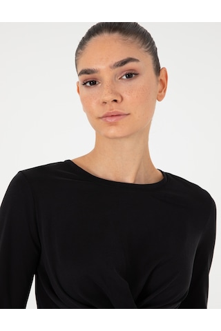 Pierre Cardin Kadın Siyah Bluz Örme 50296410-vr046 Siyah
