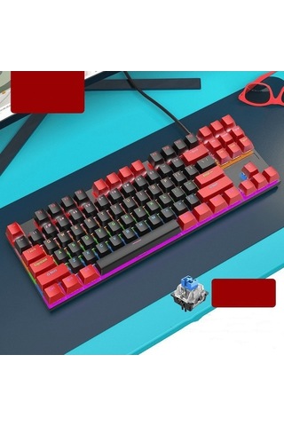 Fastbuy Kırmızı Anahtarlı Kablolu Mekanik Klavye