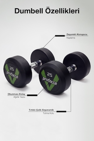 Proforce Dambıl Ağırlık Db25 Adet