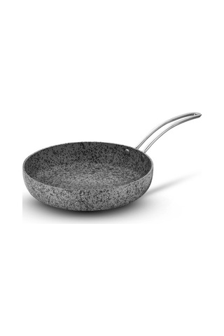 Brioni Stone-age 24 Cm Çizilmez Yanmaz Yapışmaz Indüksiyon Tava Gri