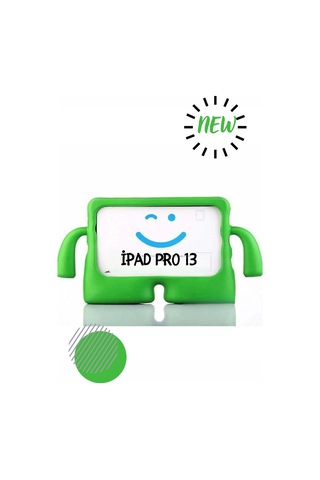Apple Uyumlu iPad Pro 13 2024 Redclick Çocuklar İçin İbuy Standlı Tablet Kılıf Klasik