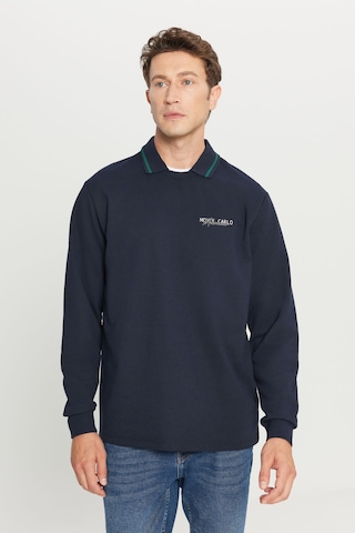 AC&Co / Altınyıldız Classics Erkek Lacı 2 İplik Pamuklu Standart Fit Normal Kesim Polo Yaka Sweatshirt Lacı