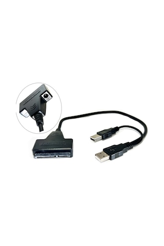 USB 2.0 SATA 2.5/3.5 inç SSD HDD Adaptör Destekli Sata Usb Çeviri