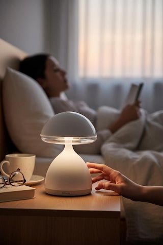 Geox Mantar Lamba, Gece Lambası, Masa Lambası, Abajur