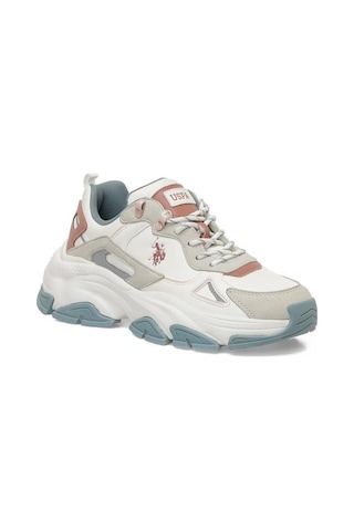 U.s. Polo Assn. Kalısta 6fx 102158051 Kadın Spor Ayakkabı Beyaz 36-40 Beyaz