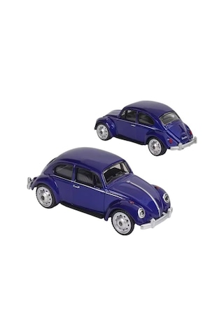 Cca Collectibles Series Volkswagen Beetle 1967 Mavi 1/64 Model Araba