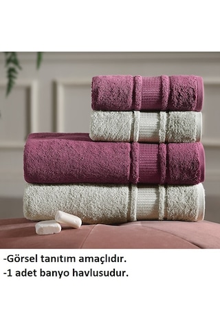 Özdilek Colourist %100 Pamuk Banyo Havlusu 90x150 -gri