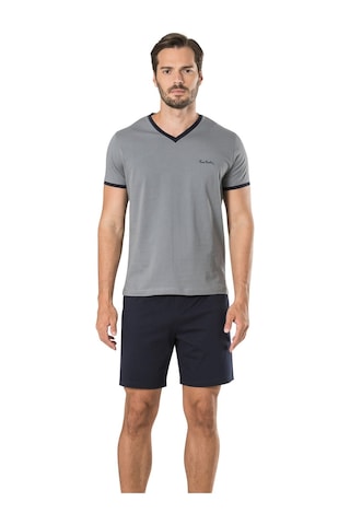 Pierre Cardin 5595 Erkek Çeyizlik 5'li Rob Pijama Takım-gri Gri