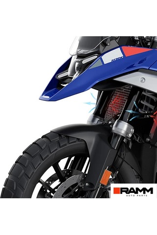 Bmw Motorrad 1300 Gs Alüminyum Radyatör Koruma Muhafazası - 719 Siyah