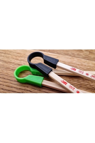 Chopstick Tutucu Aparat Chopstick Öğrenme Aparatı 2 Adet Renkli