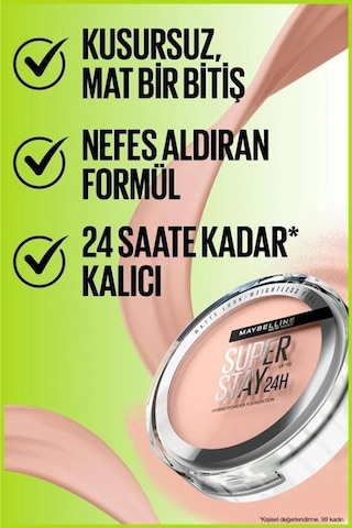 Maybelline New York Super Stay 24h Pudra-fondöten 05