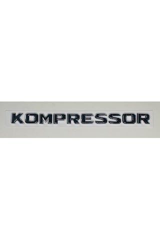 Kompressor W210 W202 Arka Bagaj Yazısı Krom