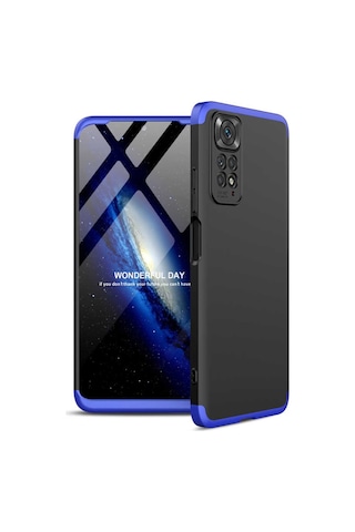 Xiaomi Redmi Note 11S Kilif 3 Parçali Lens Tam Koruma Gkk Kapak 505376264