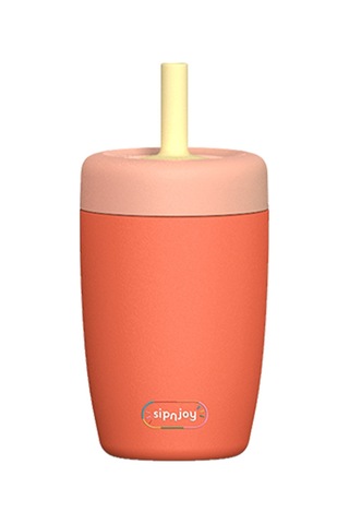 Sipnjoy - Strawbuddy Tumbler 360 Ml - Turuncu