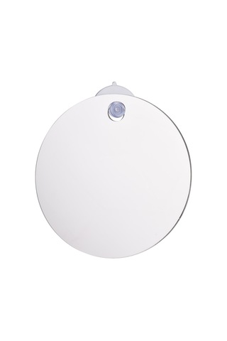 Qingmipy Seyahat Ve Banyo İçin Pratik Buhar Önleyici Ve Kırılmaz Ayna Seti - Askılı Ve Tutuculu Beyaz