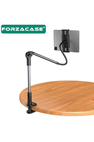 Forzacase 4.7 -12.9 Esnek Masaüstü Tablet & Telefon Tutucu 360 Döner, Ayarlanabilir Stand Fc1203