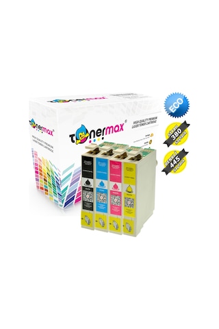 Epson Stylus Sx 425W Set Uyumlu Kartuş / Epson T1295 Set Uyumlu K