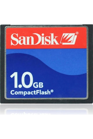 Sandisk Pcmcıa-Cf Adaptör + 1Gb Cf Kart