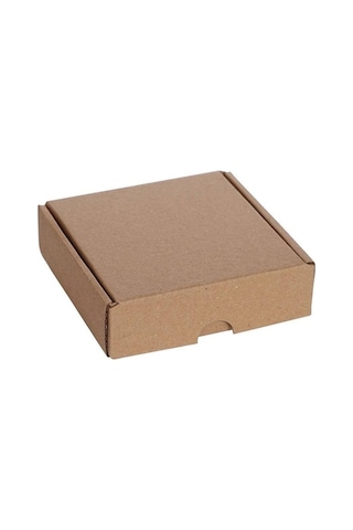 E Ticaret Orta Boy Hediye Kutusu 10.5 x 10 x 3 CM (0 Desi)  300 Adet