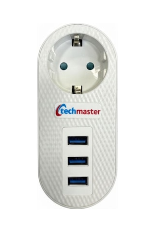 Akım Termal Çocuk Korumalı 3 Usb Girişli Tekli Priz Diğer