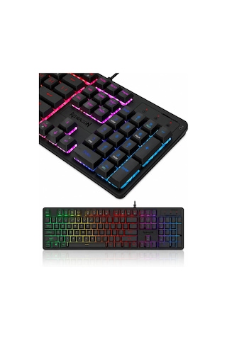 Redragon K521-rgb Netherbane Kablolu 104 Tuşlu Membran Türkçe Oyu
