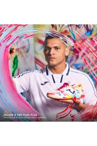 Joma Futsal Ayakkabısı Top Flex Plus 26 Graffiti Tous2676ın Çok Renkli
