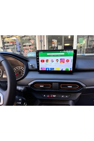 Dacıa Sandero 2022 Multimedya Navigasyon Oem Android Fimex Carpla