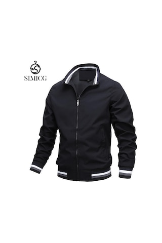 Erkek Sonbahar Ceketleri Siyah