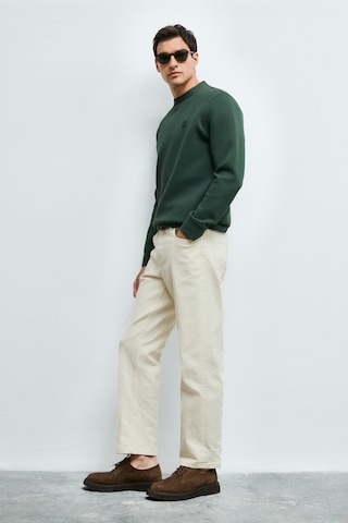 Lufian Grand Erkek Sweatshirt Yeşil Yeşil 112030192100600