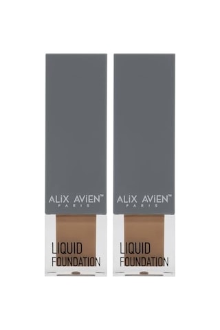 Tr Koruyucu Spf35 Nemlendirici Etkili Kremsi Likit Fondöten - Foundation 312 Warm Caramel 2 Paketi