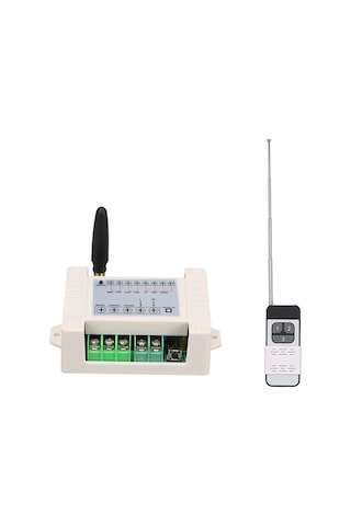 Pazly Ac85-250v 10a 2k 433mhz 3 Fonksiyonlu Motor Kumanda Modülü - Kablosuz Limit Anahtarlı + Rf Kumanda Diğer