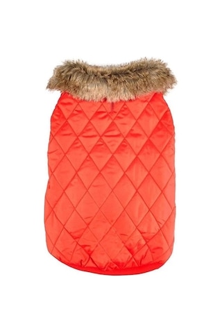 Flamingo Elia Peluş Kışlık Köpek Kıyafeti Kırmızı 40 Cm