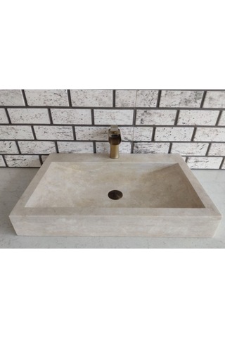 Traverten Yay Mermer Lavabo