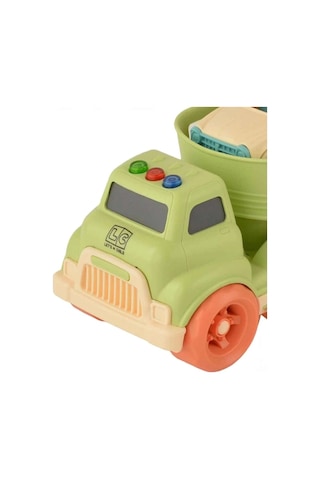 Lc Işıklı Ve Sesli Taşıyıcı Tır 3 Parça Yeşil