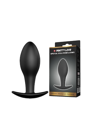 Hızlı Express Pretty Love 9 Cm Zenci Anal Plug Anal Tıkaç Tıpa Stimülatör Anal Penis