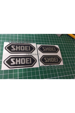 Oto Sticker Shoei Sticker Seti 4 Adet Tüm Renkler -