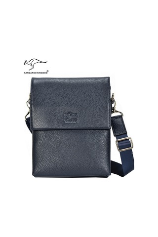 Sırt Çanta Erkek Moda Hakiki Deri Postacı Kangaroo Kıngdom 8188K