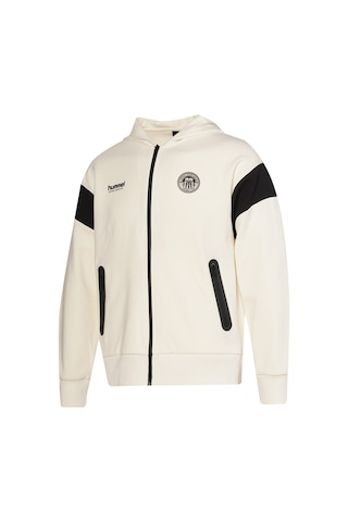 Hummel Glex Fermuarlı Hoodıe 922399-9157 Ekru