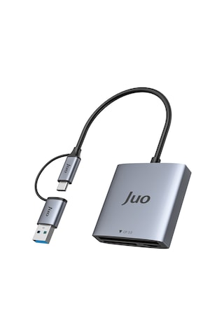 Juo MT03345 Usb 3.2 Ve Type-c 3'ü 1 Arada Sd / Cf / Tf Micro Sd Hafıza Kart Okuyucu