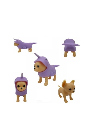 Dress Your Puppy Kostümlü Esneyen Figürler Köpek Deniz Gergedanı