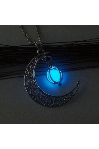 Taş Kolye Cadılar Bayramı Floresan Aksesuarları Kadınlar Gençler Kızlar Ostyle 1 Çok Renkli