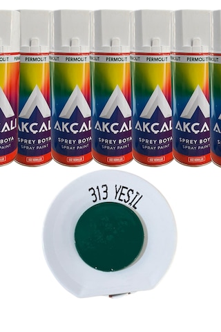 Sprey Boya Akçalı Alüminyum,ahşap,plastik,demir,metal Sprey Boyama 400 Ml 313 Yeşil