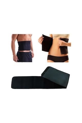 Multiflexpro Termal Sauna Kemer Neopren Bel Korsesi Sporcu Siyah