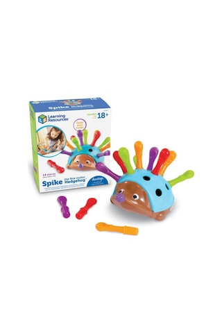 Learning Resources- Spike İnce Motor Becerilerini Ve Dengeyi Geliştiren Renkli Kirpi Oyunu