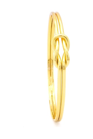 Altın Kaplama İmitasyon Düz Model Ajda Aşk Düğümü Bilezik Blz-3116 Altın