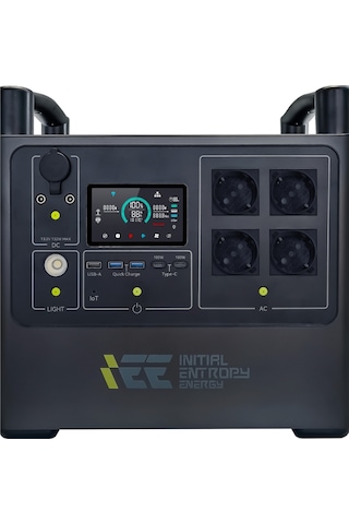 Initial Entropy Energy 1920wh Taşınabilir Güç Kaynağı %99.99 Mppt Bms Çoklu Koruma Kablo