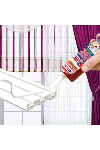 Korniş Yapıştırıcı Montaj Silikonu Beyaz 420 Gr